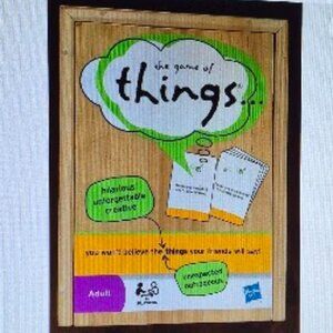 Adult Game Parker Brothers by Hasbro 'The Game of Things'